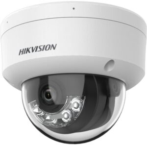 Hikvision 4 MP Smart hybrid light with Darkfighter S Fixed Mini Dome Network Camera