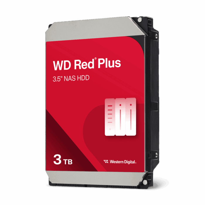 WD Red Plus 2TB NAS Hard Drive