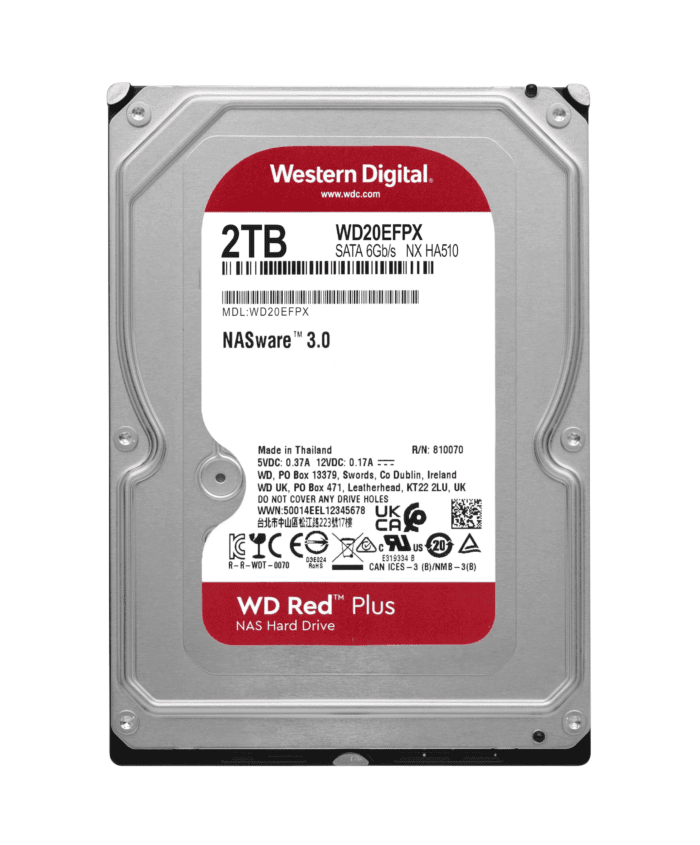 WD Red Plus 2TB NAS Hard Drive - Image 2