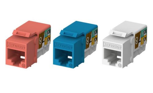 Hikvision Cat6 Unsheilded 90° Punch Down Keystone Jack DS-1CK6U90T