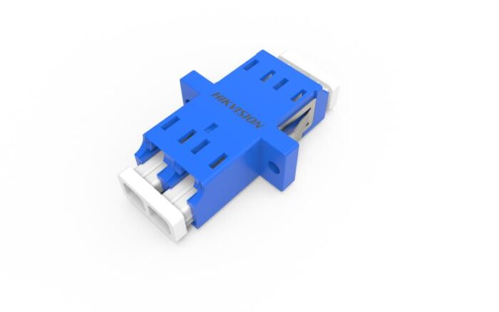 Hikvision LC Flanged Duplex Adapter (DS-1FALCDA) - Image 2