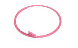 Hikvision OM4 Fiber Optic Pigtail, LC/UPC (DS-1PTSM4LCUL)