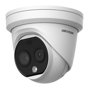 Hikvision Thermal & Optical Bi-Spectrum Network Turret Camera  DS-2TD1217-6/QA