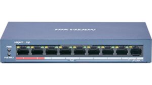 Hikvision 8 Port Fast Ethernet Unmanaged POE Switch DS-3E0109P-E/M(B)