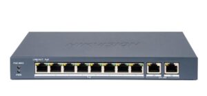Hikvision 8 Port Fast Ethernet Unmanaged POE Switch DS-3E0310P-E/M(B)