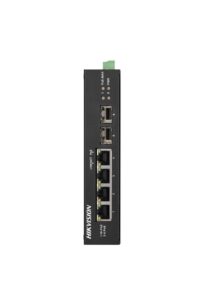 Hikvision 4 Port Gigabit Unmanaged Harsh POE Switch DS-3T0506HP-E/HS