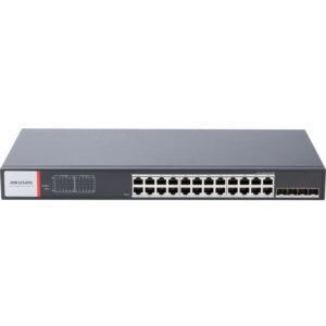 Hikvision 24 Port Gigabit Smart Managed Industrial POE Switch DS-3T1528HP-SI-24P4F