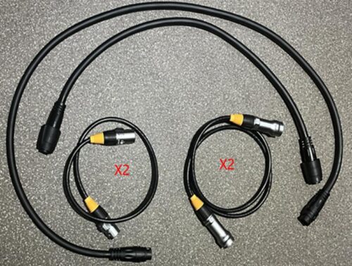 Hikvision Power cable and Network cable for 2AAA，1AAB and 2APA series DS-D42-PCNC