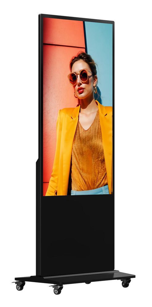 Hikvision 55-inch Slim Floor Standing Digital Signage DS-D6055UN-D/S - Image 2