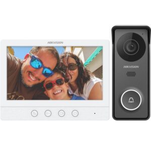 Hikvision 4-Wire HD Video Intercom Kit DS-KIS213(B)