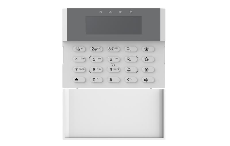 Hikvision Wired LCD Keypad DS-PK1-LRT-HWB - Image 2