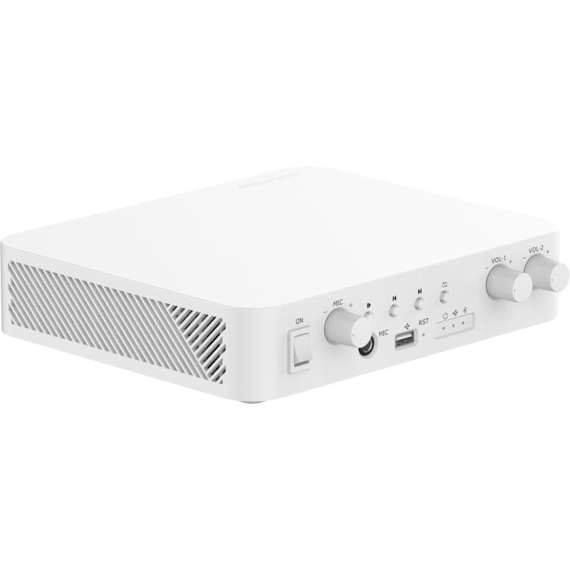 Hikvision 80W 2-Zone Network Amplifier (DS-QAE1A80G1-VB/EU(B)) - Image 2