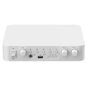 Hikvision 80W 2-Zone Network Amplifier (DS-QAE1A80G1-VB)