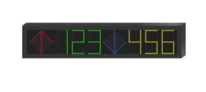 Hikvision Indoor,serven-color,Double Row,Led Screen DS-TVL121-6-5D