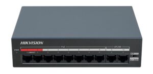 Hikvision 8 Port Fast Ethernet Unmanaged POE Switch DS-XS10-P